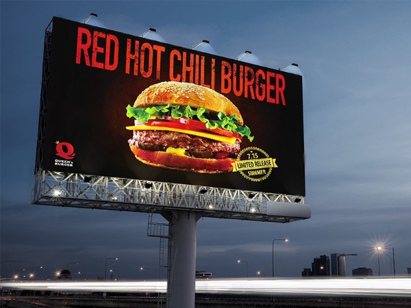 Durable outdoor advertising print